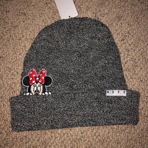 Neff Disney grey Minnie beanie